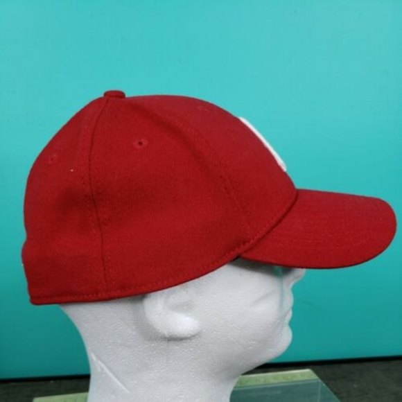 WESC We Are The Superlative Conspiracy Ball Cap Hat  Baseball Red White Logo - Picture 4 of 7
